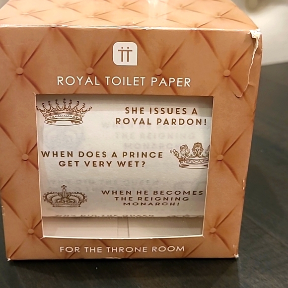 Talking Tables Other Novelty Royal Toilet Paper Made In Uk Poshmark